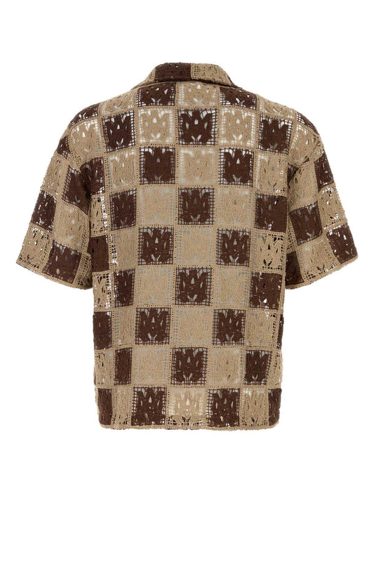 MA QUAD CHECKER IS CAMP SHIRT SHIRTS