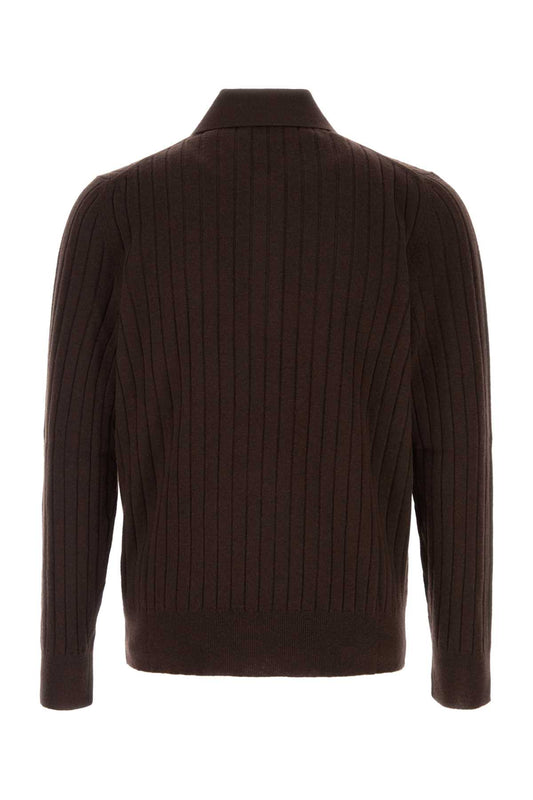 AMIRI SOFT RIB KNIT POLO POLO