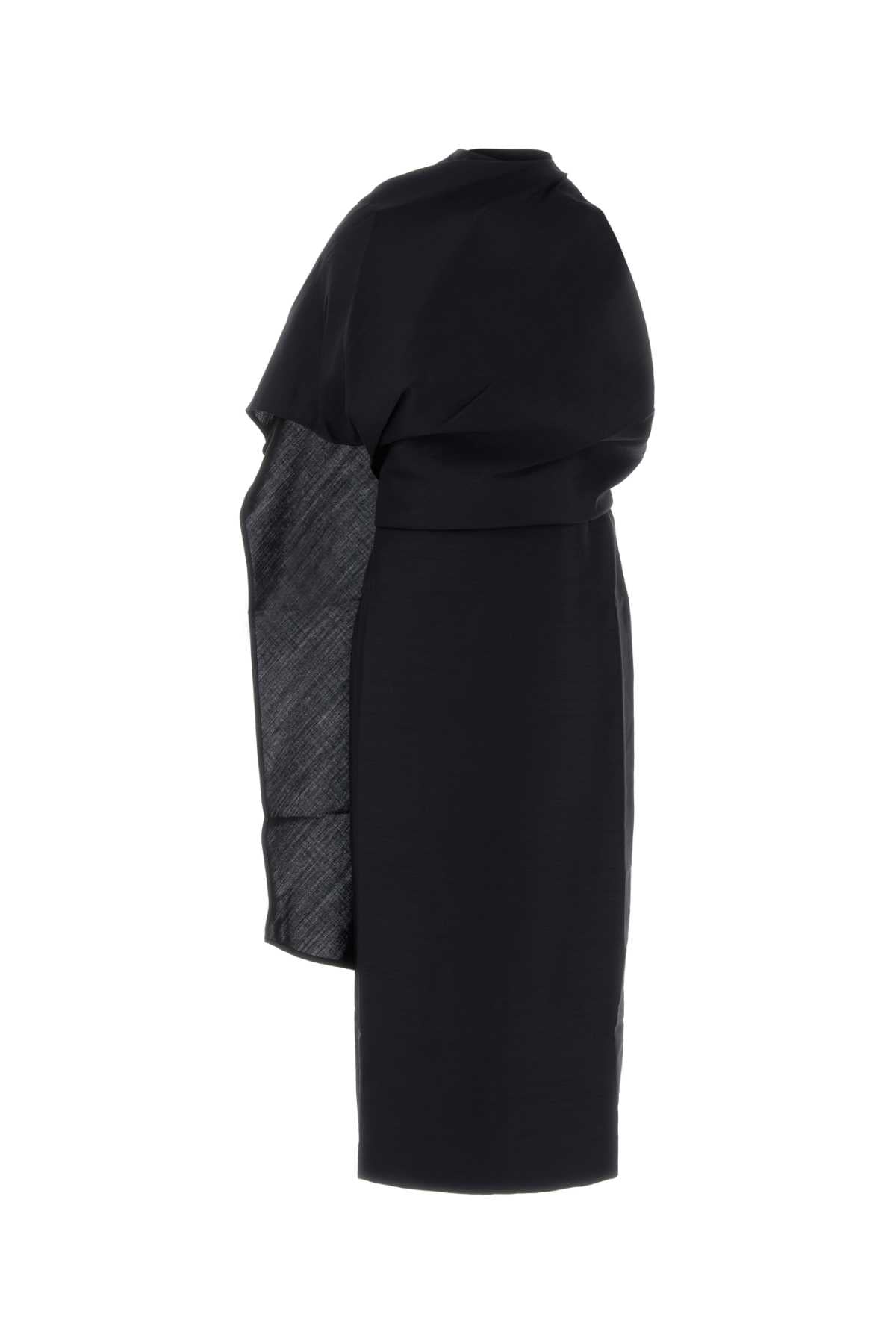 DRAPED OPEN BACK DRESS DRESSES