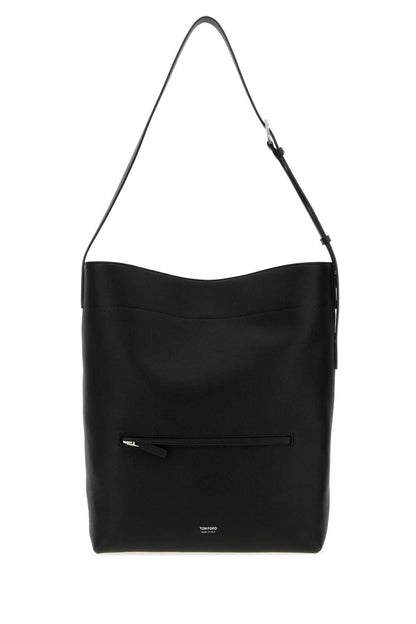Tom Ford Grain leather bucket bag
