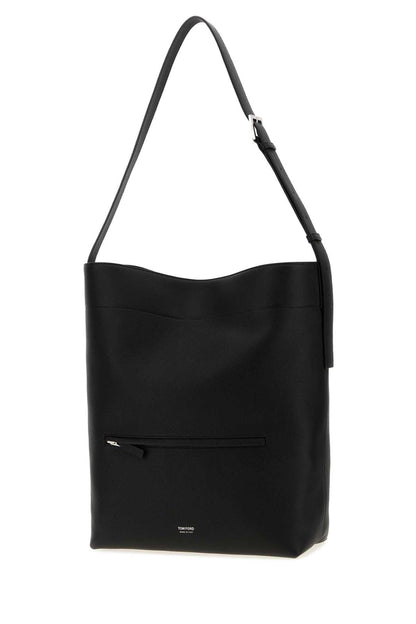 Tom Ford Grain leather bucket bag
