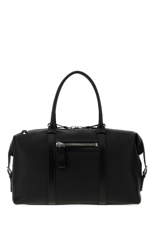 SOFT GRAIN LEATHER BUCKLEY HOLDALL TRAVEL BAGS