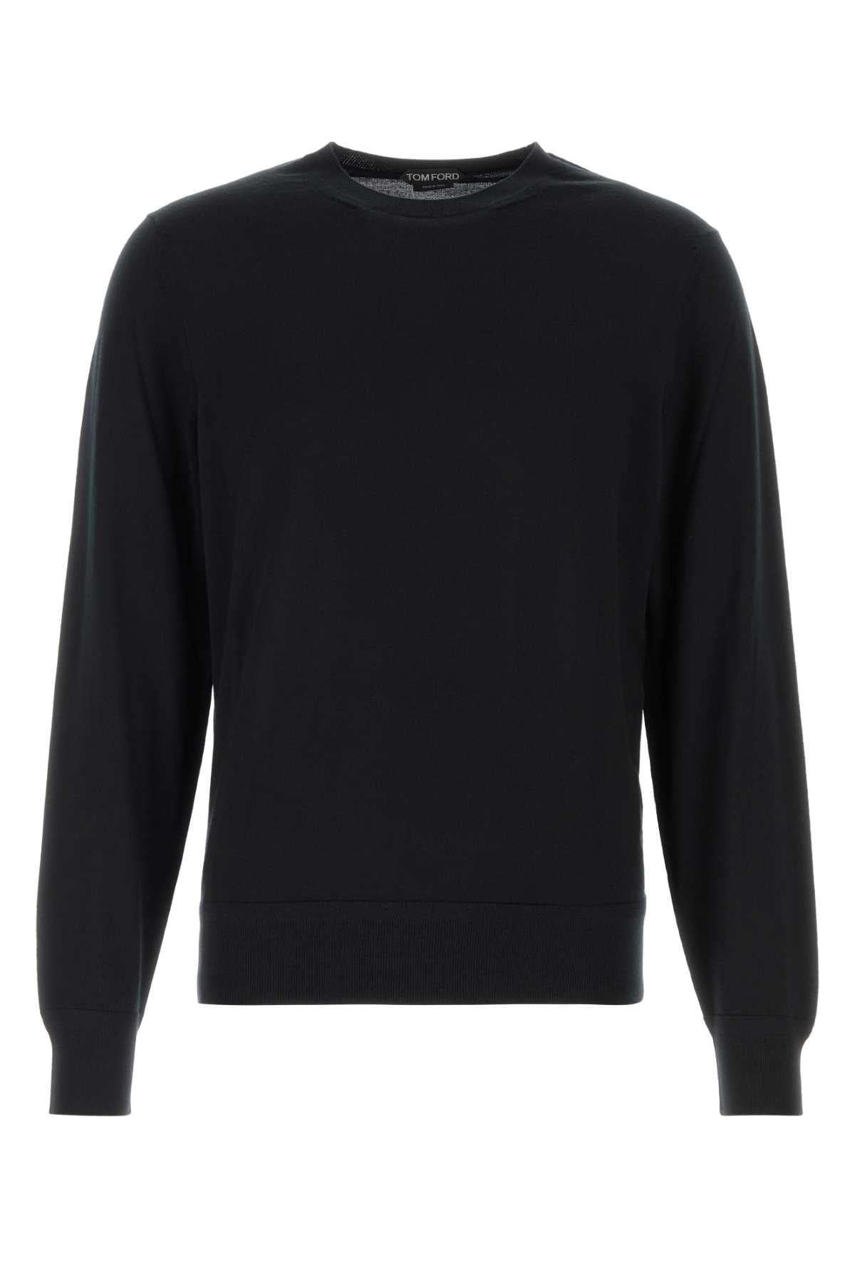 Tom Ford Fine gauge pure wool ls crew neck
