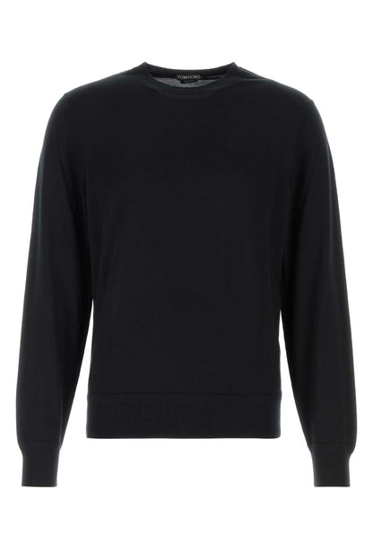 Tom Ford Fine gauge pure wool ls crew neck