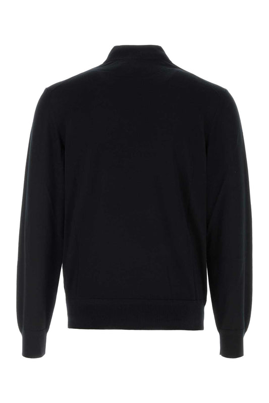 FINE GAUGE PURE WOOL MOCK NECK KNITWEARS