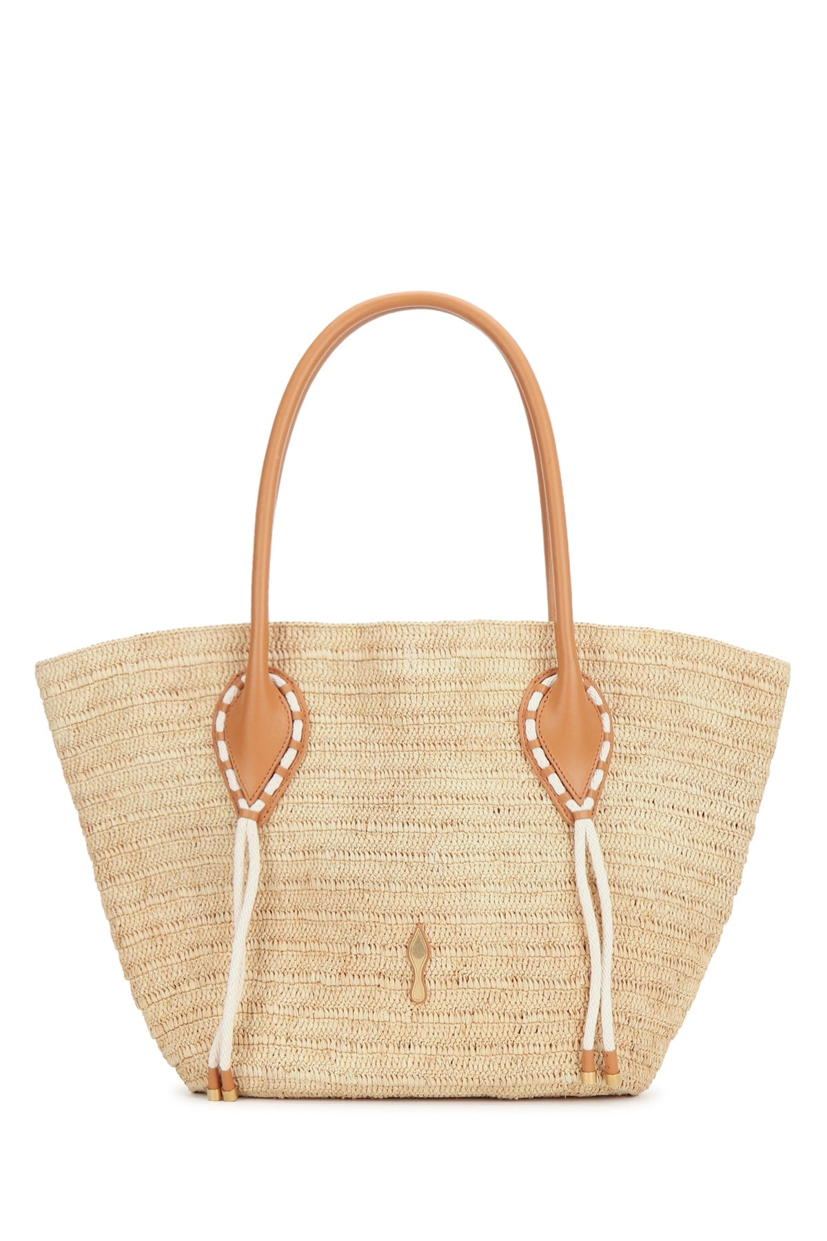 VENUS BASKET LARGE RAFFIA/CORDS HANDBAGS