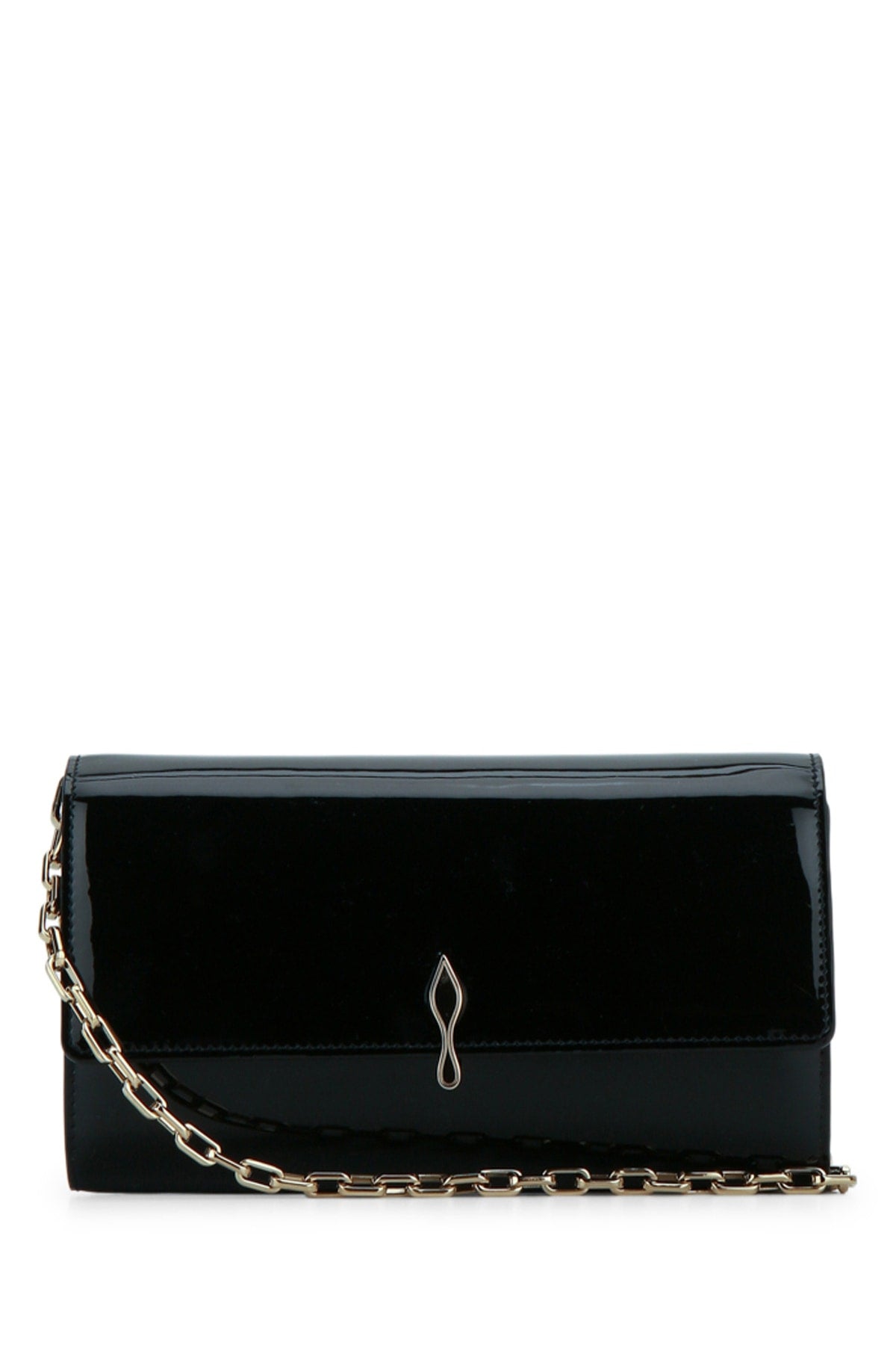 BETTINA WALLET ON A CHAIN PATENT SOFT WALLETS