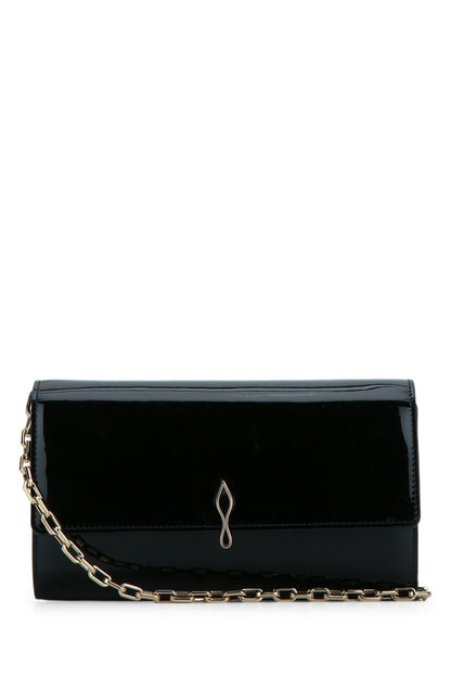 BETTINA WALLET ON A CHAIN PATENT SOFT WALLETS