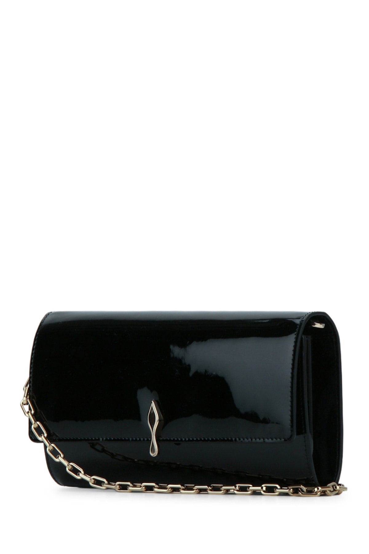 BETTINA WALLET ON A CHAIN PATENT SOFT WALLETS