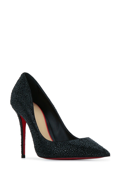 LA PIGALLE STRASS 100 SUEDE/LINING PUMPS
