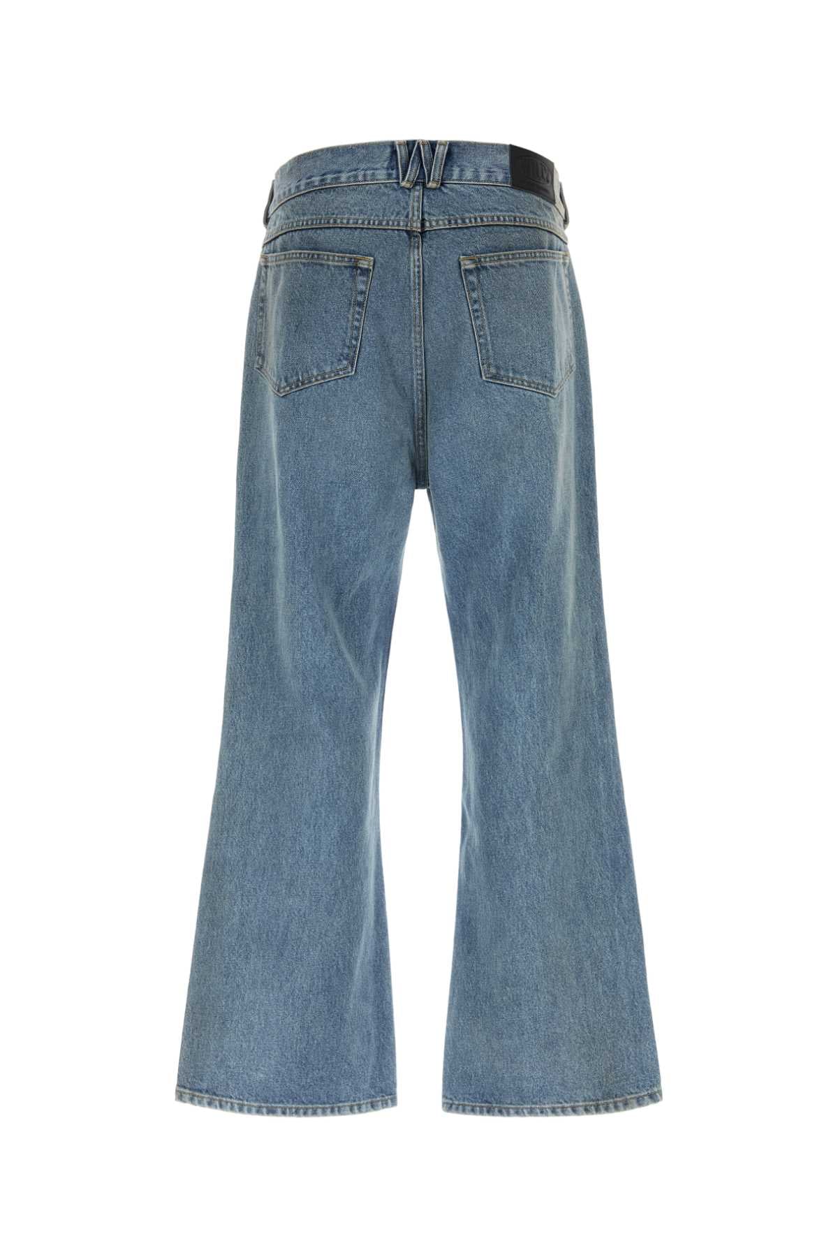 FLARED DENIM JEAN JEANS