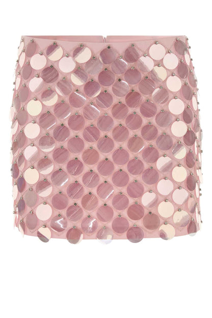 MINI SKIRT WITH SEQUINS SKIRTS