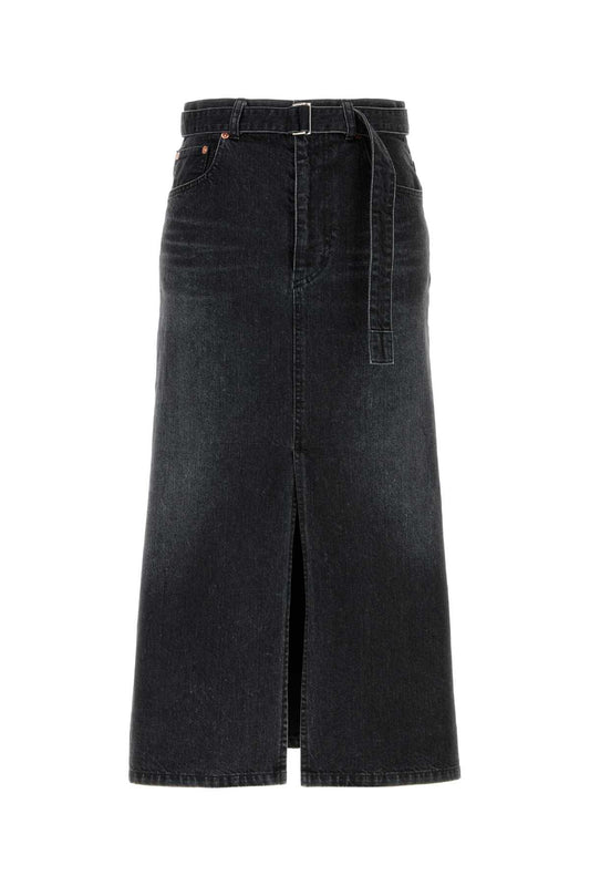 Sacai Denim skirt