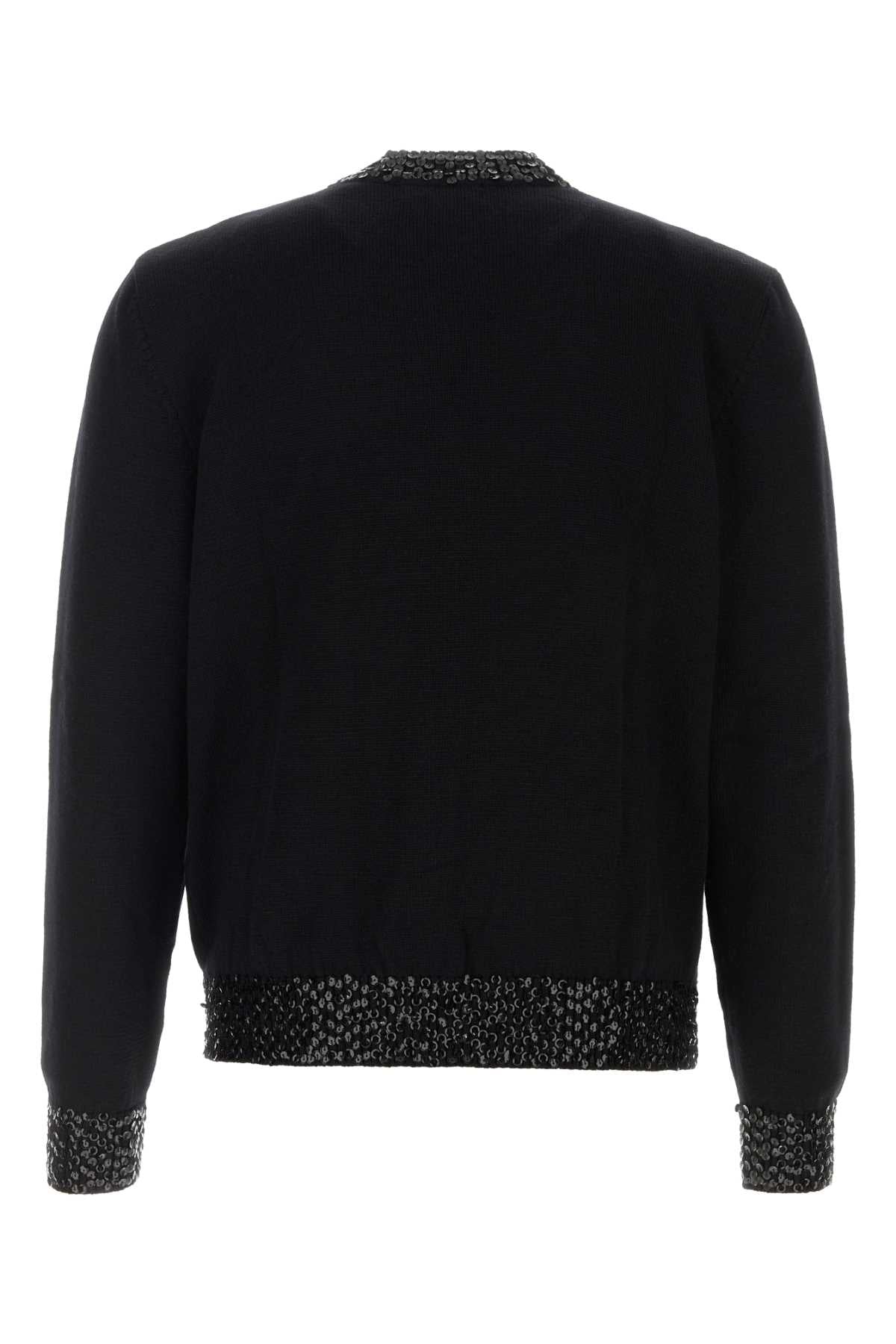 Ernest W.baker Sequin trim cardigan