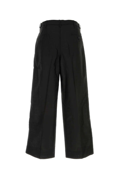 SINGLE PLEAT TA SINGLE PLEAT TAILORED PAN PANTS