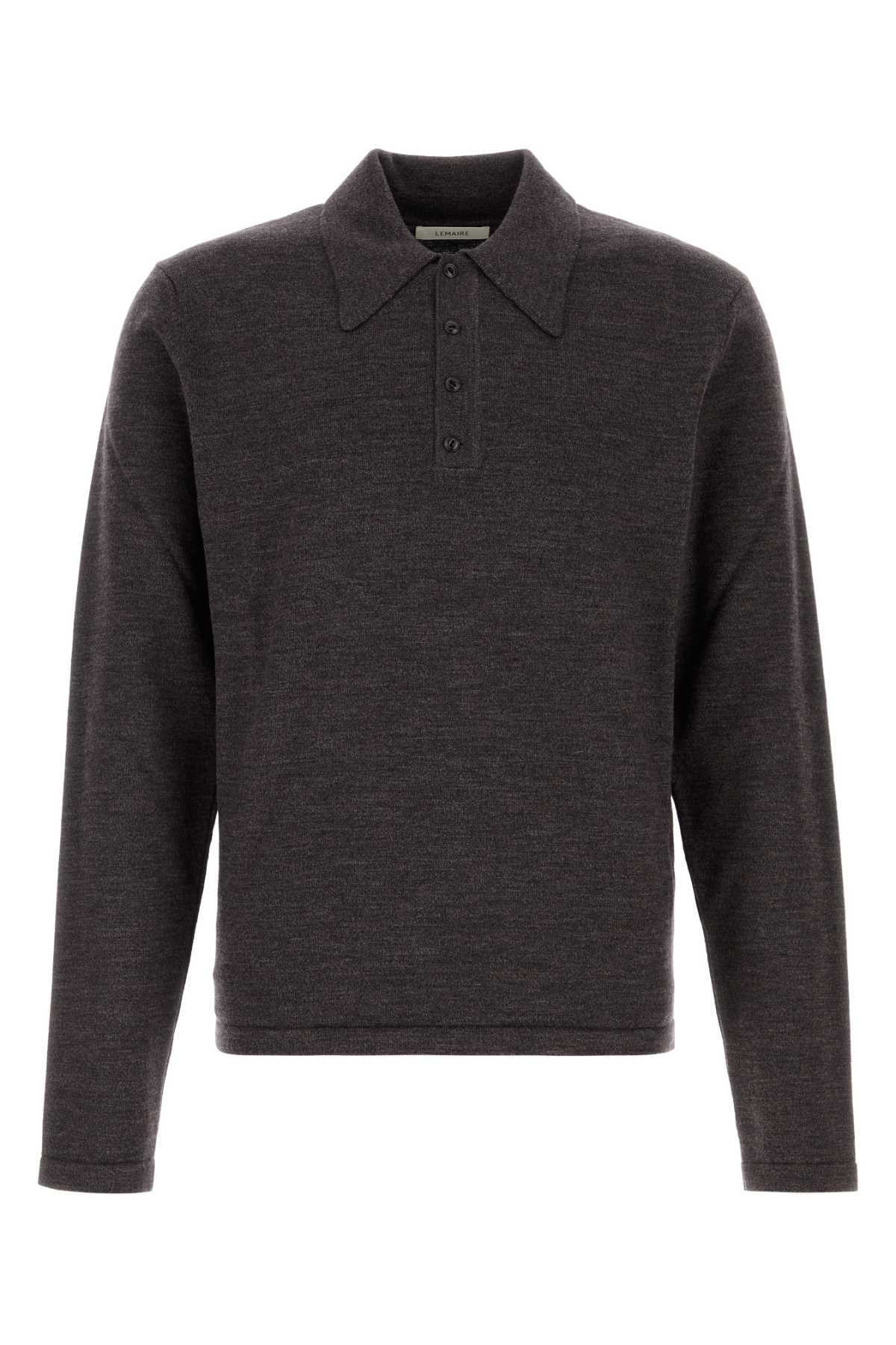 LS KNITTED POLO TOP POLO
