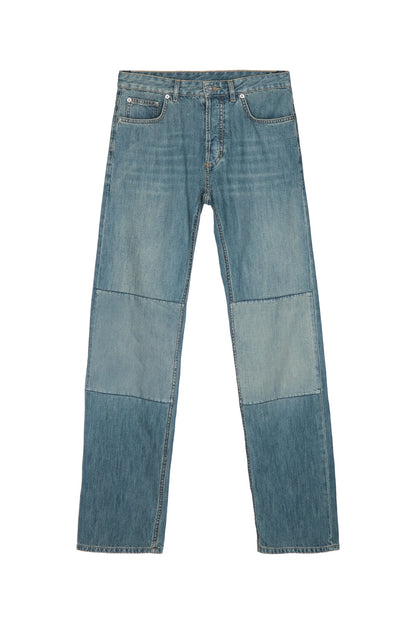 DENIM PANT PATCH JEANS