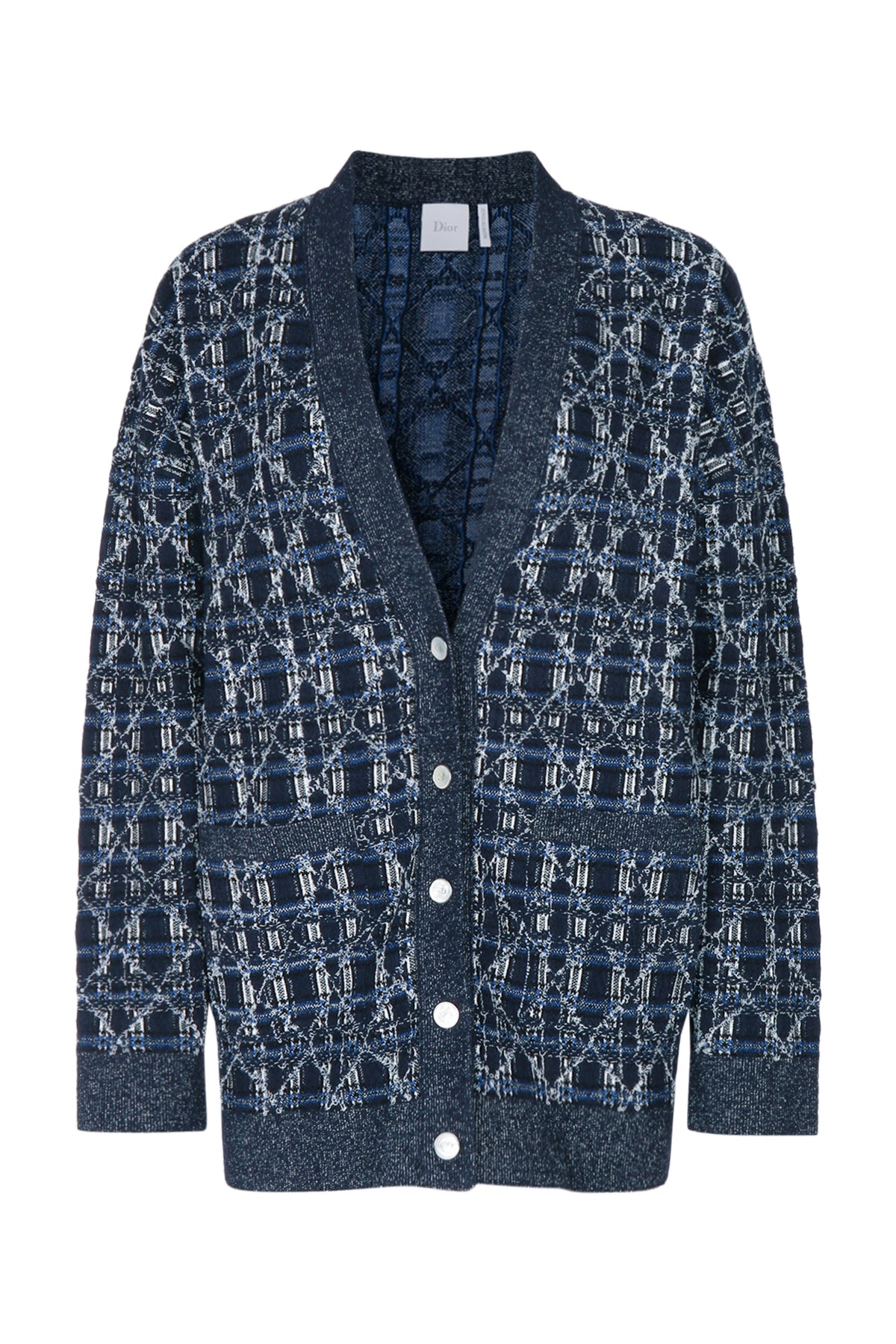 CARDIGAN BLU CANNAGE KNITWEARS