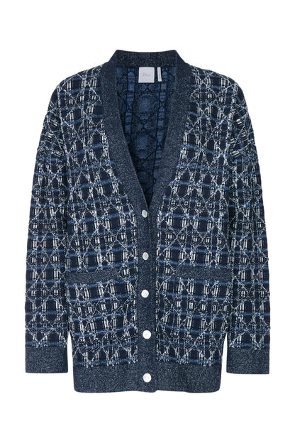 CARDIGAN BLU CANNAGE KNITWEARS