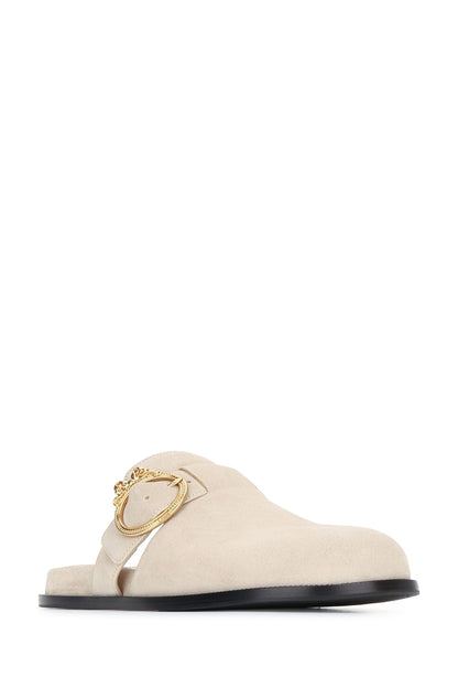 MEDAILLON FUSBET BIRK BEIGE SLIPPERS