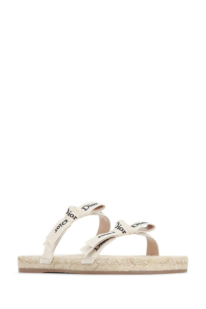 SUOLA ESPADRILLAS FASCE DUE JADIOE BIANCA SANDALS