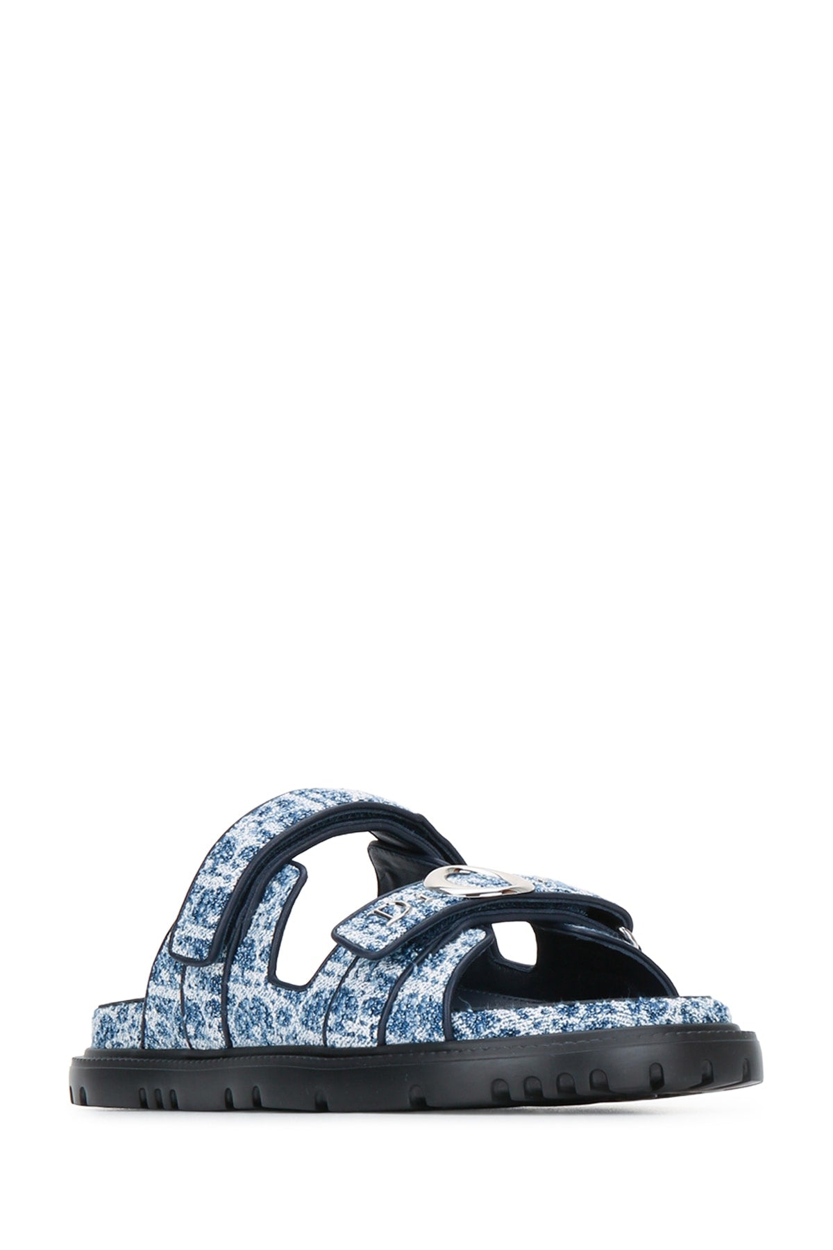 CIABATTA DUE FASCE OBLIQUE SANDALS