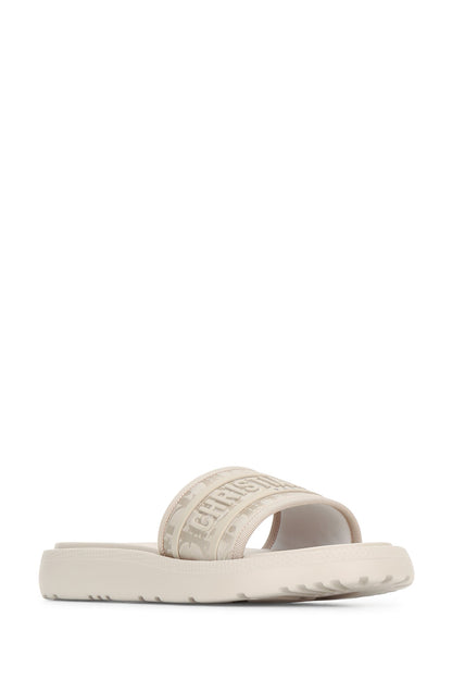 SLIDE BIG FONDO GOMMA BEIGE SANDALS