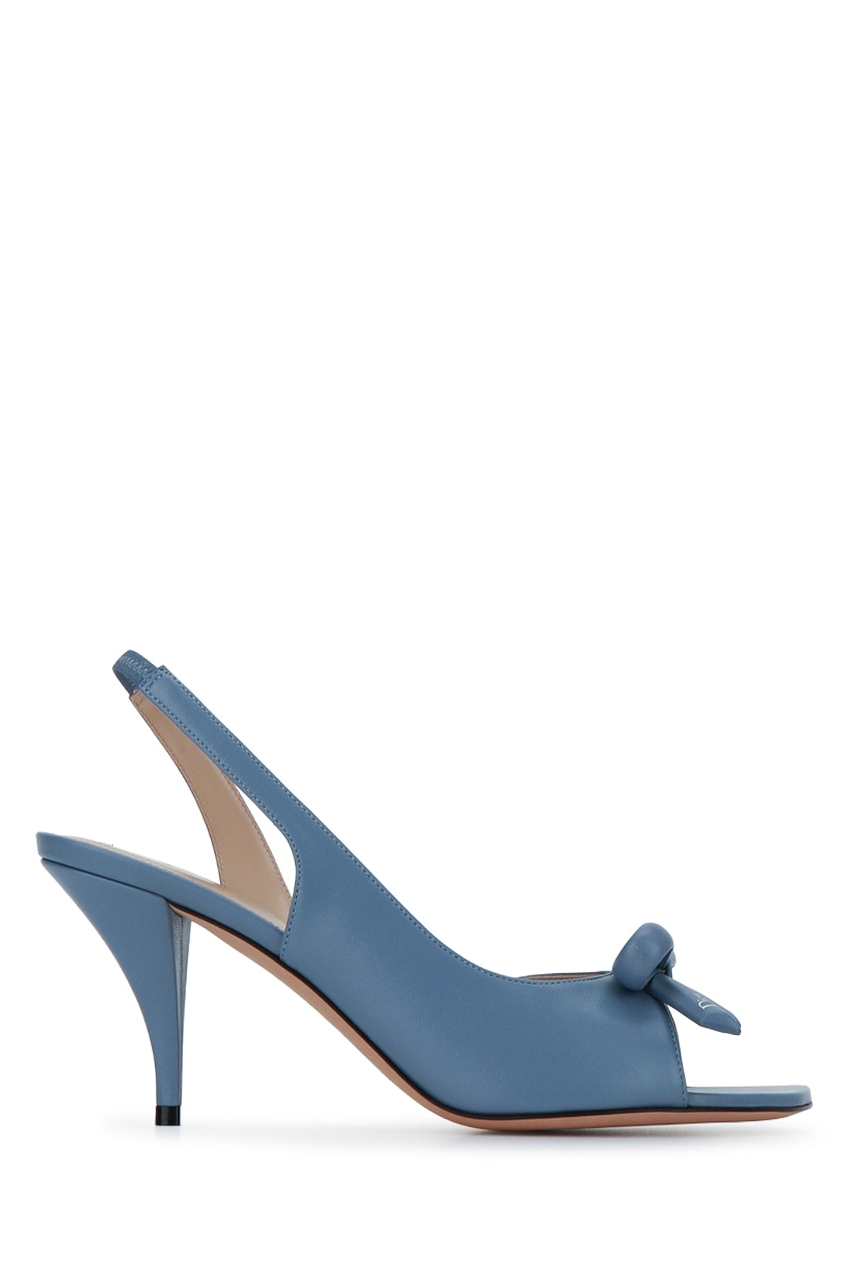 DIOR BOW AZZURRA ALTA SANDALS