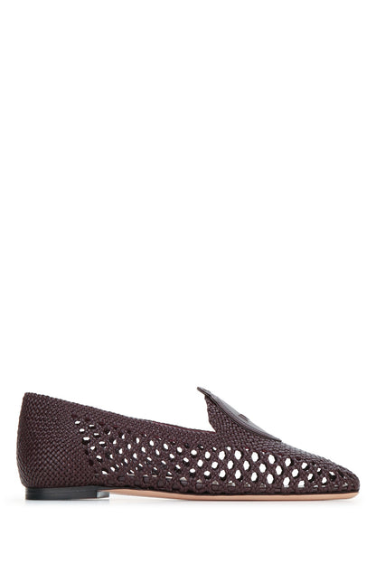 MEDAILLON MOCASSINO TRAFORATO MARRONE LOAFERS