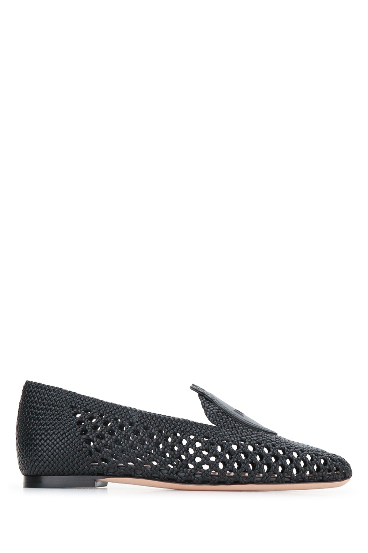 MEDAILLON MOCASSINO TRAFORATO NERO LOAFERS