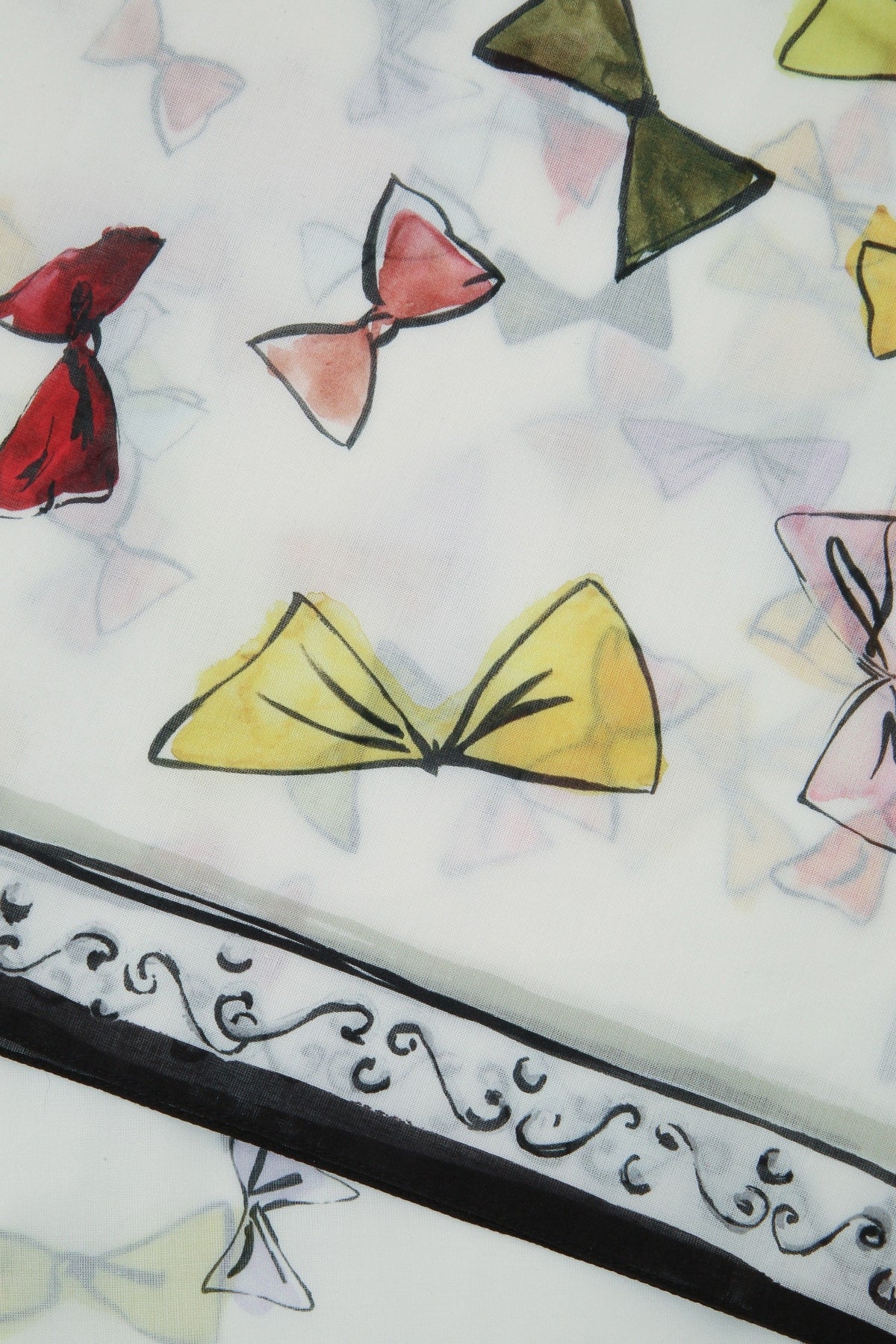Christian Dior W scarf mitzah