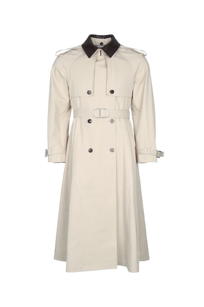 TRENCH COLLETTO PELLE TRENCH COATS