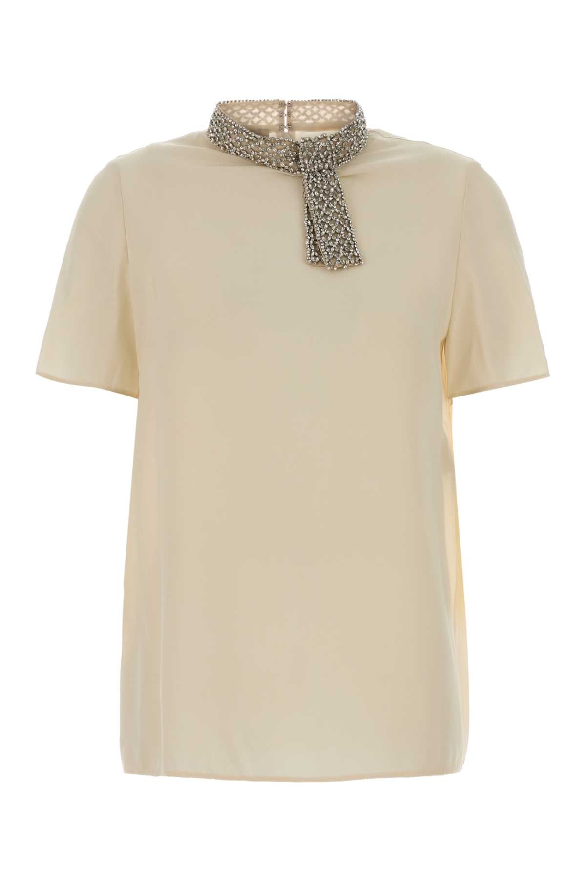 EMBROIDERED TOP TOPS