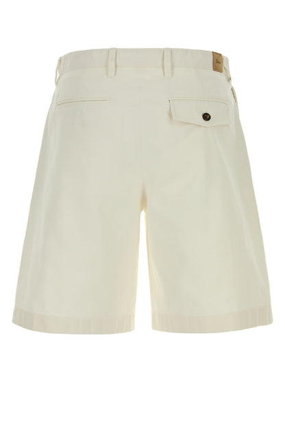 SHORT BIANCO COTONE SHORTS
