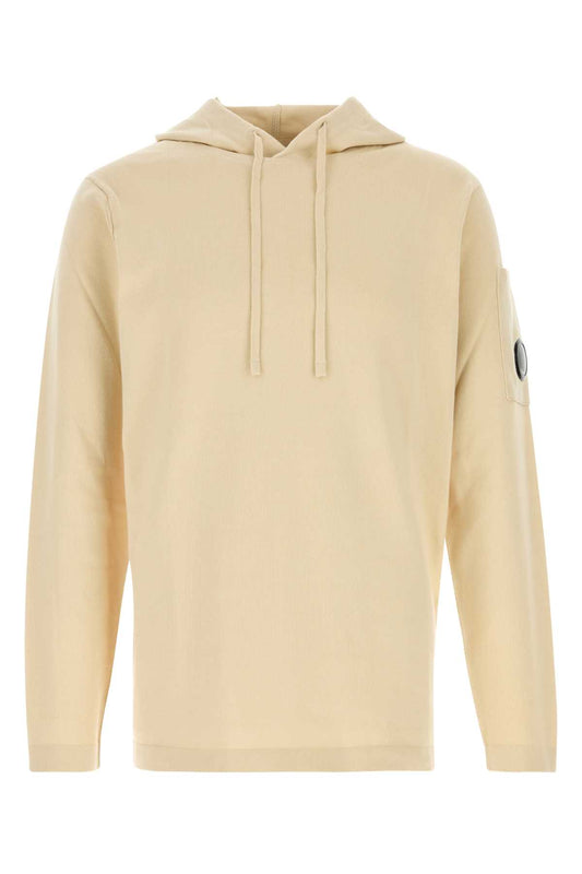 C.p. Company Cotton sea island hooded lens sweater