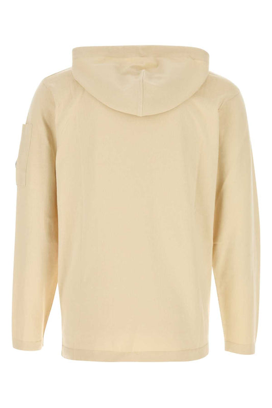C.p. Company Cotton sea island hooded lens sweater