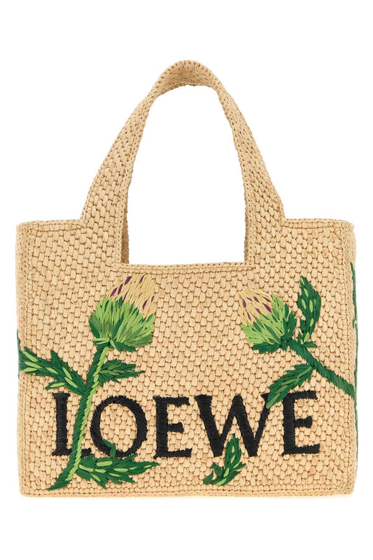 LOEWE FONT TOTE ARTICHOKE S HANDBAGS