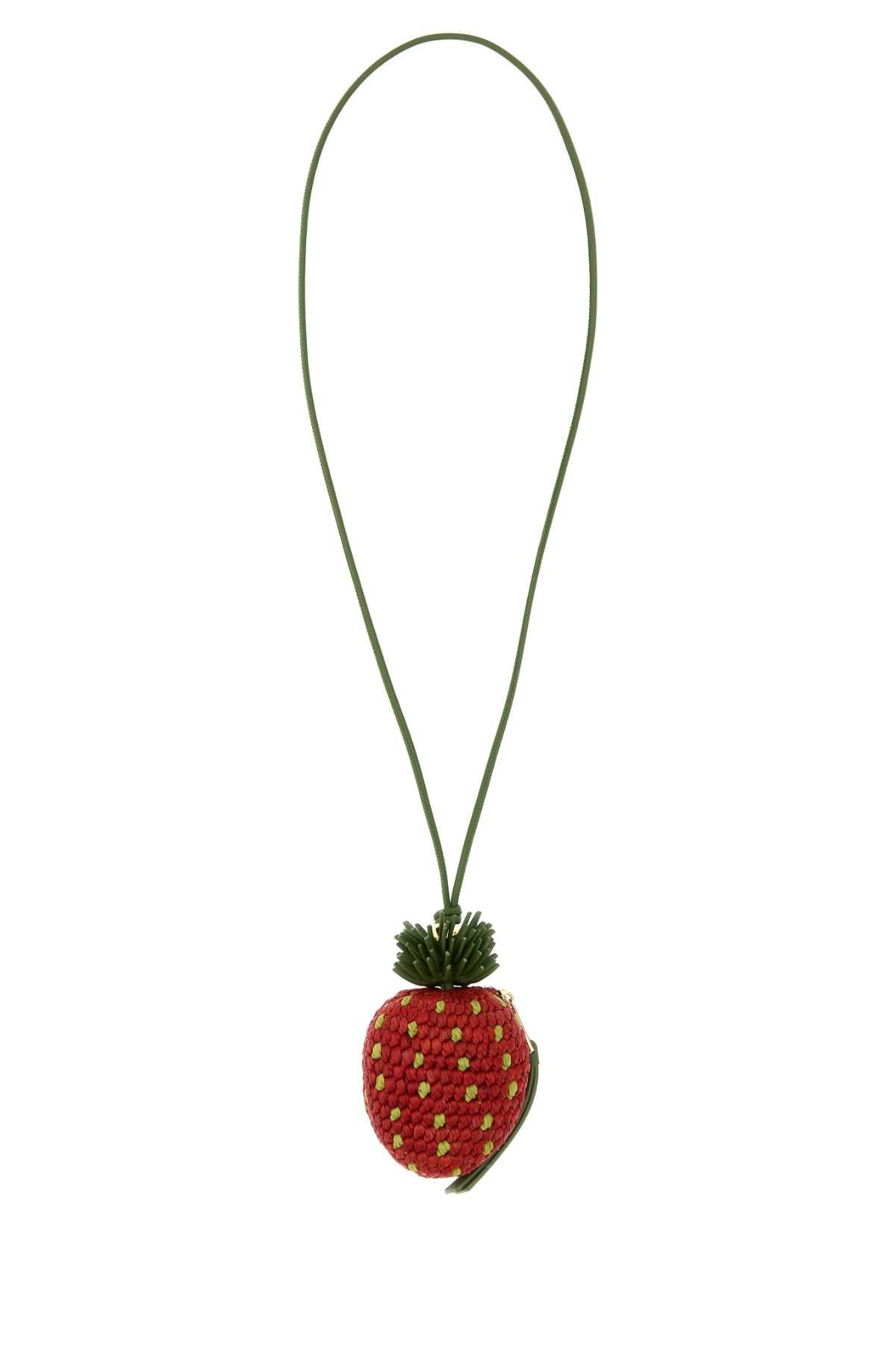 Loewe Paula's Ibiza Strawberry coin case