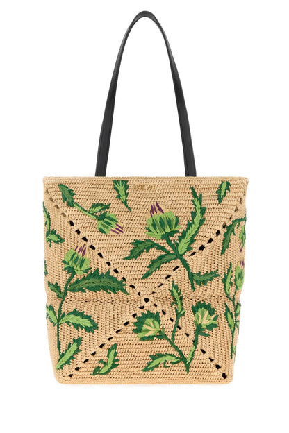 PUZZLE FOLD TOTE ARTICHOKE M HANDBAGS