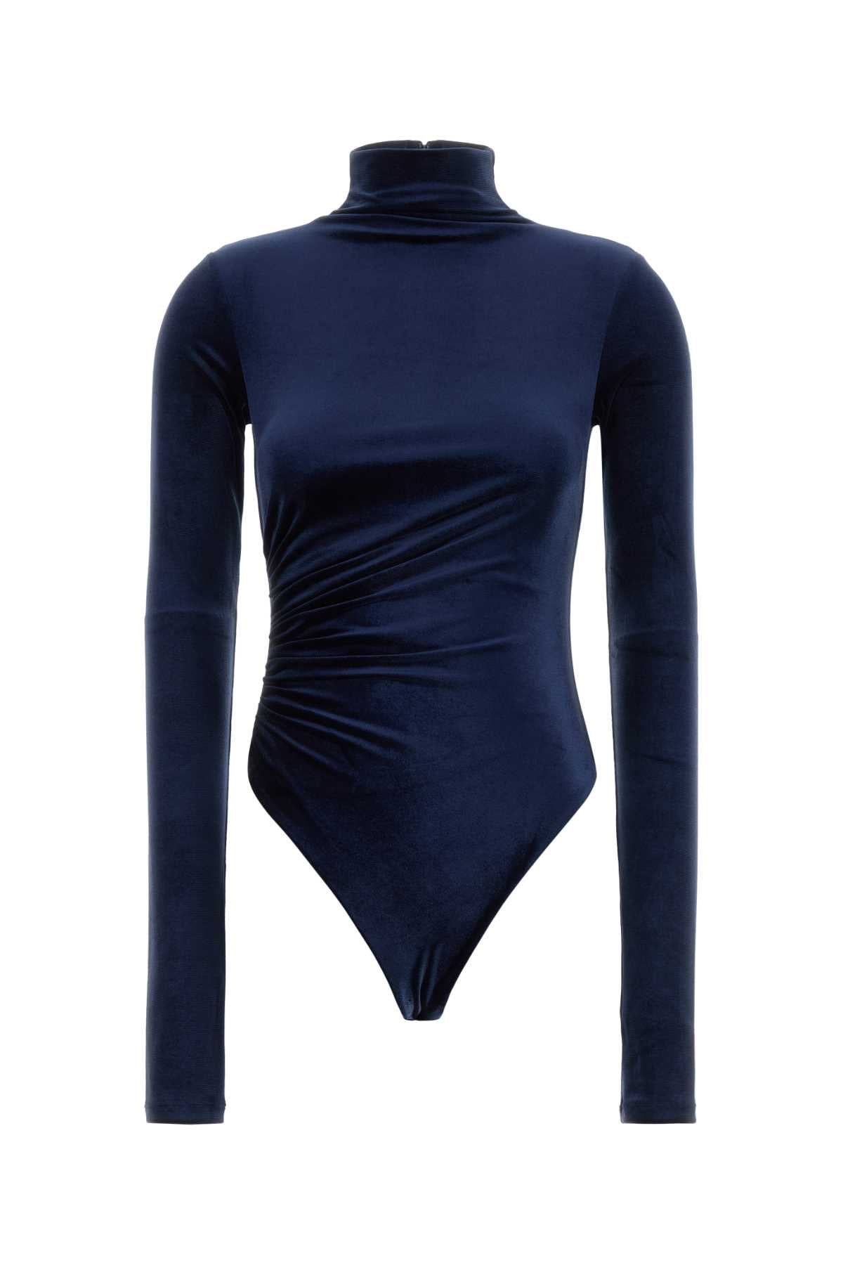 TALITHA - TURTLENECK DRAPED BODYSUIT TOPS
