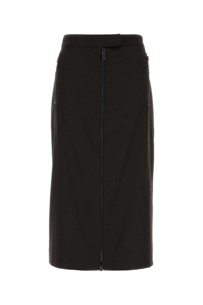 GONNA LONGUETTE ZIP SKIRTS