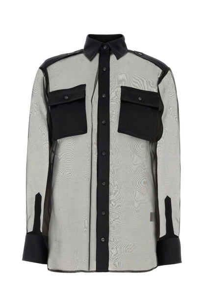 CAMICIA OVER ORGANZA SHIRTS