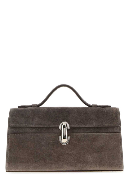 SYMMETRY POCHETTE IN SUEDE HANDBAGS