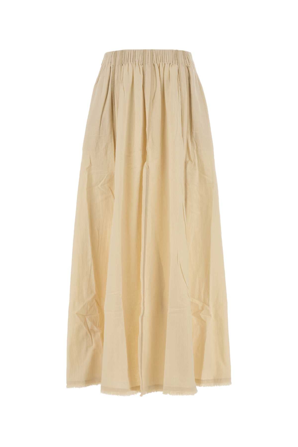 ELASTICATED MAXI SKIRT W/ BINDINGS & SPLITS SKIRTS
