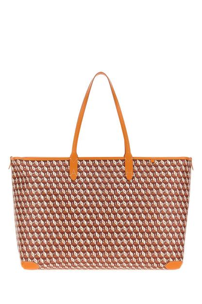 I AM A PLASTIC BAG  ZIPPED TOTE HANDBAGS