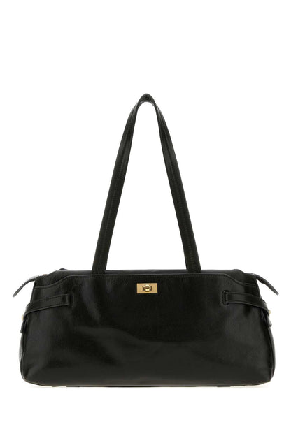 WILSON SHOULDER IN CITY CALF WITH SHINY CALF CROSSBODY BAGS