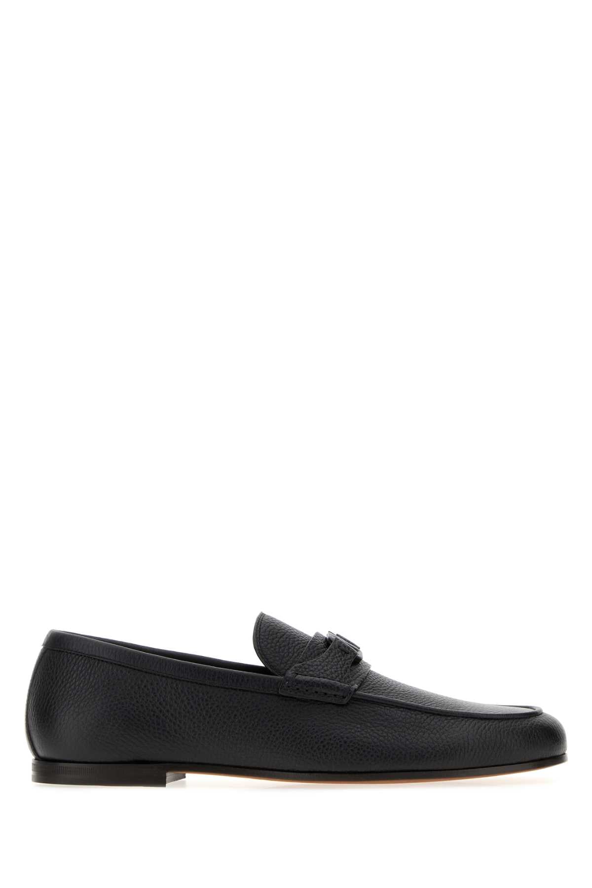 LOAFER | VLOGO SIGNATURE | CERVO/LEATHER LOGO LOAFERS