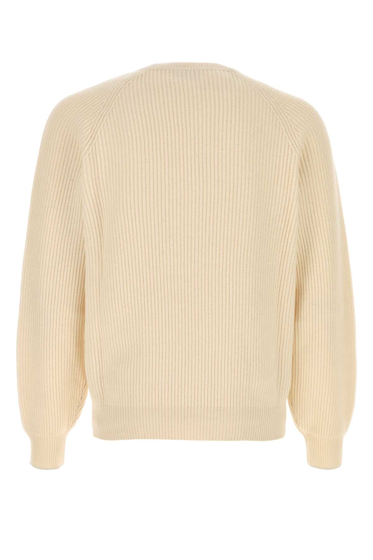 RIBBED CASH CREWNECK KNITWEARS
