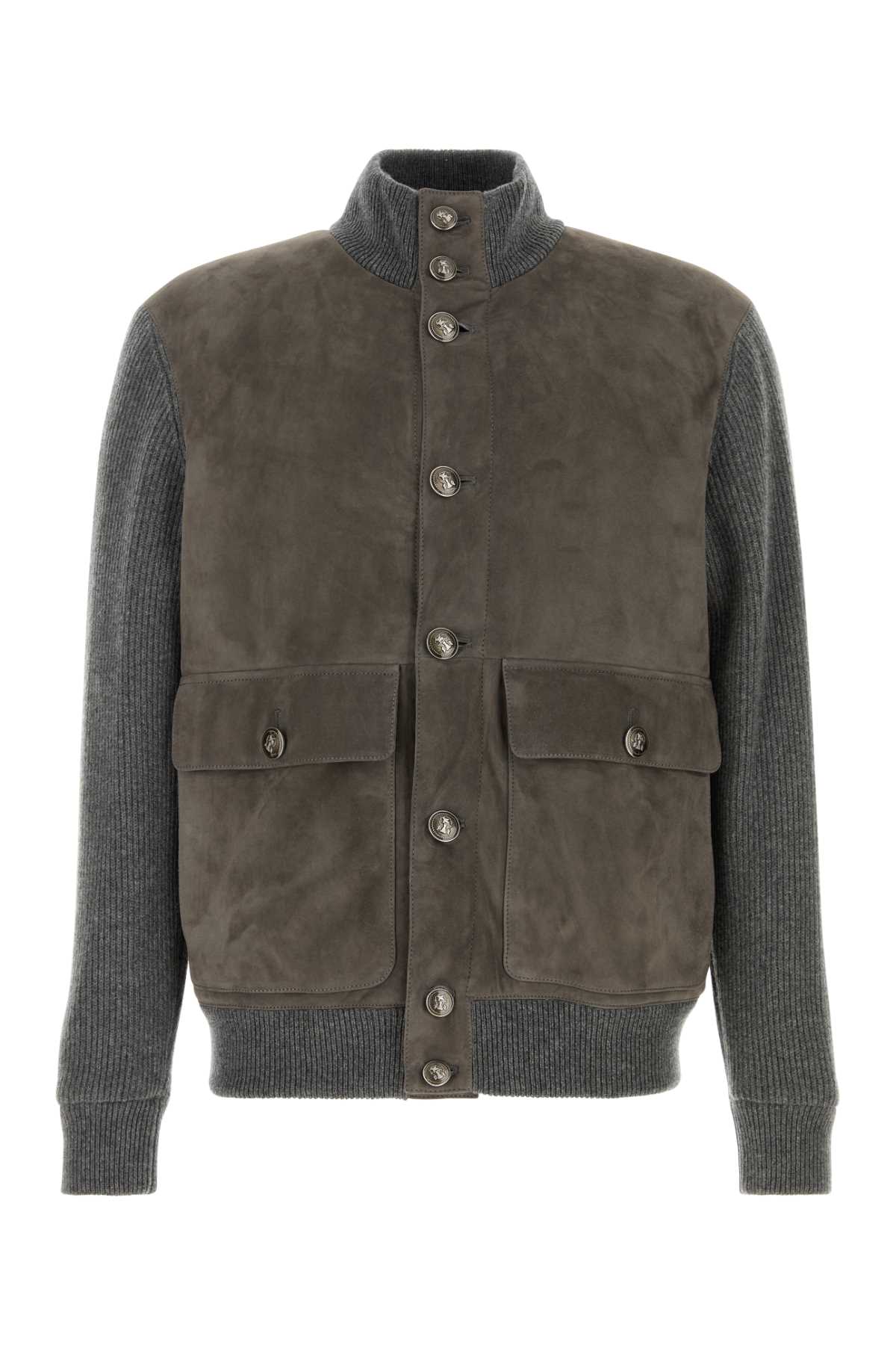 PADDED LEATHER JACKET JACKETS
