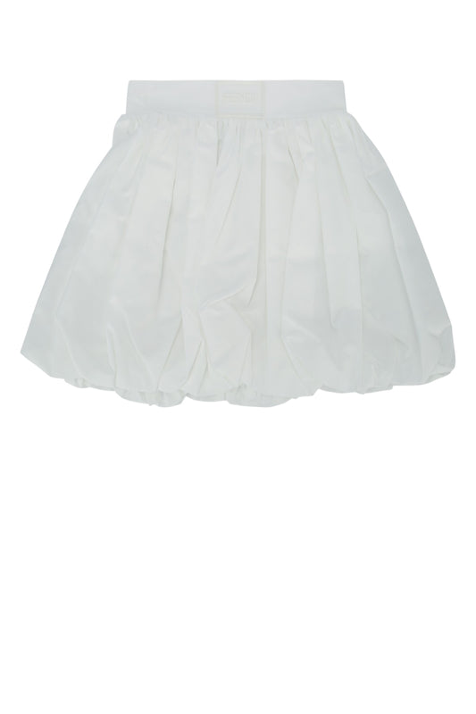 Fendi Kids Skirt popeline gesso